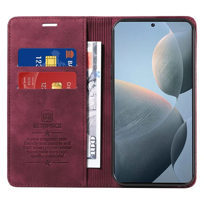 BETOPNICE 003 For Xiaomi Redmi K70 5G / Redmi K70 Pro 5G Case RFID Blocking Wallet Phone Protector