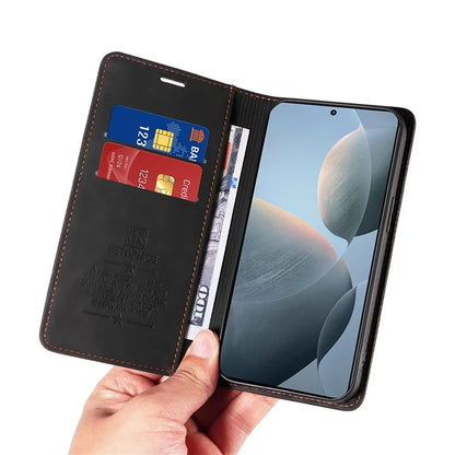 BETOPNICE 003 For Xiaomi Redmi K70 5G / Redmi K70 Pro 5G Case RFID Blocking Wallet Phone Protector