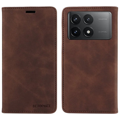 BETOPNICE 003 For Xiaomi Redmi K70 5G / Redmi K70 Pro 5G Case RFID Blocking Wallet Phone Protector