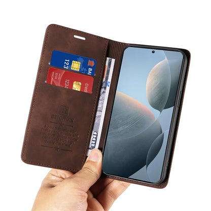 BETOPNICE 003 For Xiaomi Redmi K70 5G / Redmi K70 Pro 5G Case RFID Blocking Wallet Phone Protector