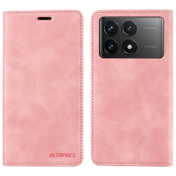 BETOPNICE 003 For Xiaomi Redmi K70 5G / Redmi K70 Pro 5G Case RFID Blocking Wallet Phone Protector