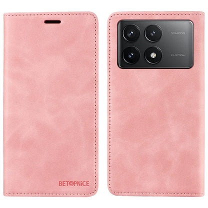 BETOPNICE 003 For Xiaomi Redmi K70 5G / Redmi K70 Pro 5G Case RFID Blocking Wallet Phone Protector