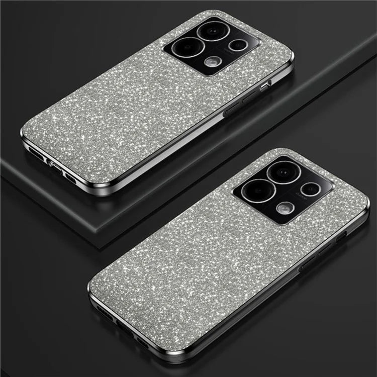 For Xiaomi Poco X6 5G / Redmi Note 13 Pro 5G Case Electroplating Astronaut Kickstand Phone Cover