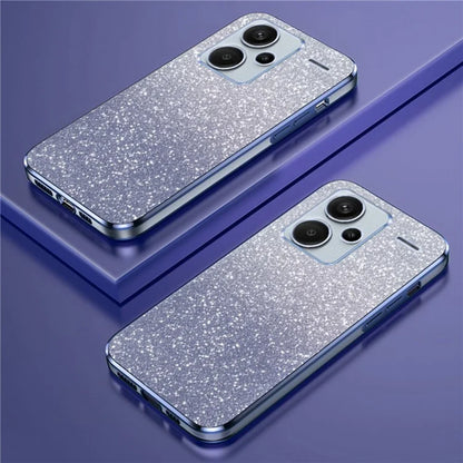 For Xiaomi Redmi Note 13 Pro+ 5G Phone Case Astronaut Kickstand Anti-shock Electroplated Cover