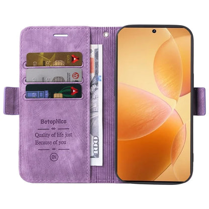 BETOPNICE 001 for Xiaomi Redmi K70E 5G / Poco X6 Pro 5G Case Folding Wallet Phone Shell