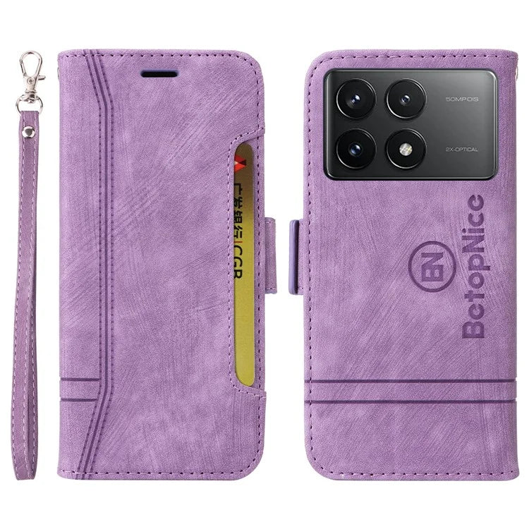 BETOPNICE 001 for Xiaomi Redmi K70 5G / Redmi K70 Pro 5G Case Anti-fall Flip Stand Protective Cover