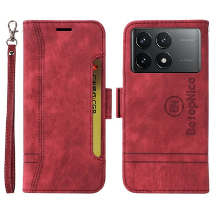 BETOPNICE 001 for Xiaomi Redmi K70 5G / Redmi K70 Pro 5G Case Anti-fall Flip Stand Protective Cover