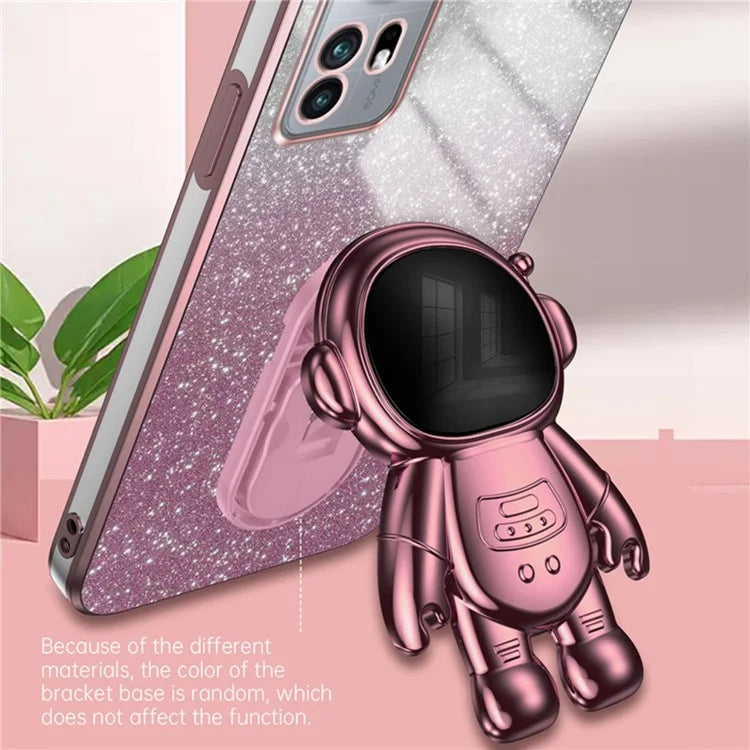 For Xiaomi 12 Pro 5G / 12S Pro 5G / 12 Pro (Dimensity) 5G Phone Case Shockproof Astronaut Kickstand Cover