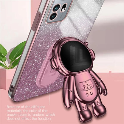 For Xiaomi 12 Pro 5G / 12S Pro 5G / 12 Pro (Dimensity) 5G Phone Case Shockproof Astronaut Kickstand Cover