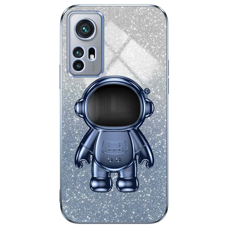 For Xiaomi 12 Pro 5G / 12S Pro 5G / 12 Pro (Dimensity) 5G Phone Case Shockproof Astronaut Kickstand Cover
