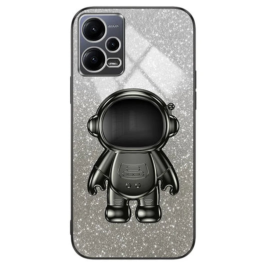For Xiaomi Redmi Note 12 5G (Global) / Poco X5 5G Astronaut Kickstand Case PC+TPU Phone Cover