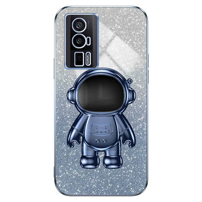 For Xiaomi Redmi K60 5G / K60 Pro 5G / Poco F5 Pro 5G Case PC+TPU Phone Cover with Astronaut Kickstand