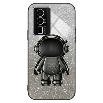 For Xiaomi Redmi K60 5G / K60 Pro 5G / Poco F5 Pro 5G Case PC+TPU Phone Cover with Astronaut Kickstand