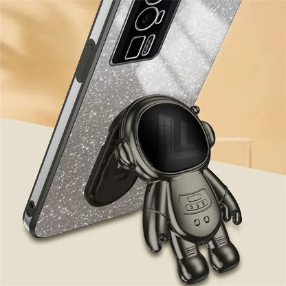 For Xiaomi Redmi K60 5G / K60 Pro 5G / Poco F5 Pro 5G Case PC+TPU Phone Cover with Astronaut Kickstand