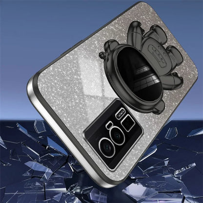 For Xiaomi Redmi K60 5G / K60 Pro 5G / Poco F5 Pro 5G Case PC+TPU Phone Cover with Astronaut Kickstand