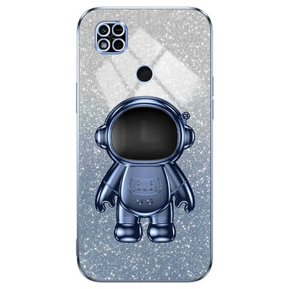Phone Shell for Xiaomi Redmi 10A Case PC+TPU Anti-scratch Phone Cover with Kickstand