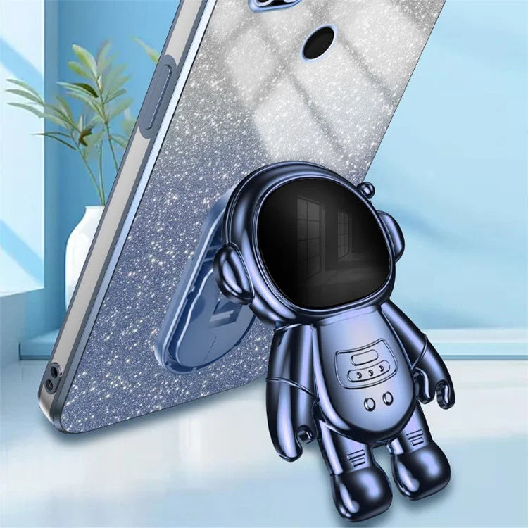 Phone Shell for Xiaomi Redmi 10A Case PC+TPU Anti-scratch Phone Cover with Kickstand