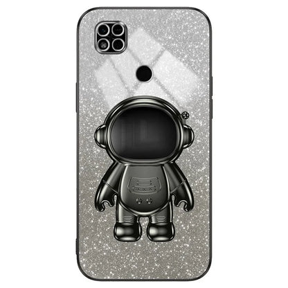 Phone Shell for Xiaomi Redmi 10A Case PC+TPU Anti-scratch Phone Cover with Kickstand