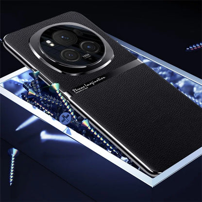 For Honor Magic6 Pro 5G Phone Case Anti-scratch PU Leather Back Cover