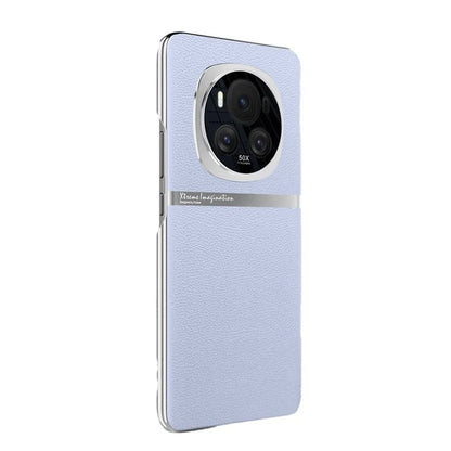 For Honor Magic6 5G Phone Case PU Leather Coated PC+Acrylic Back Cover