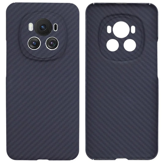 For Honor Magic6 5G Case 1500D Carbon Fiber Texture Aramid Fiber Phone Cover, Black