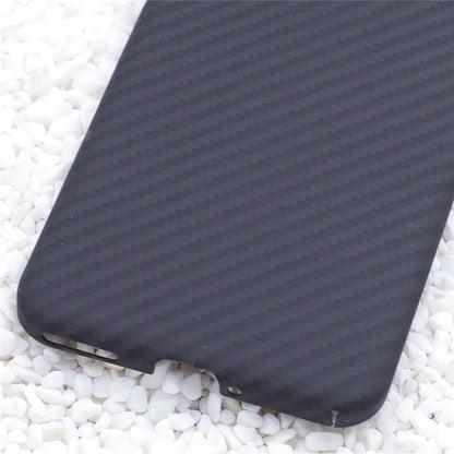 For Honor Magic6 5G Aramid Fiber Phone Case 1500D Coarse Texture Case, Black (Big Lens Hole)