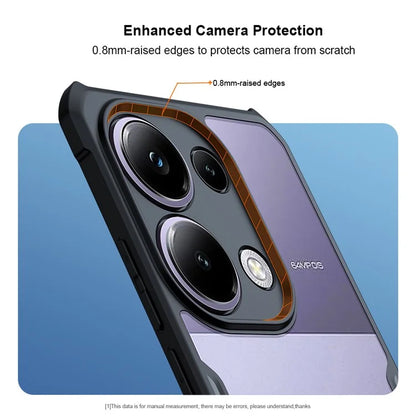 XUNDD For Xiaomi Redmi Note 13 Pro 4G / Poco M6 Pro 4G Cell Phone Case TPU+Acrylic Shockproof Cover