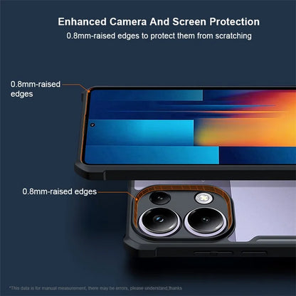 XUNDD For Xiaomi Redmi Note 13 Pro 4G / Poco M6 Pro 4G Cell Phone Case TPU+Acrylic Shockproof Cover