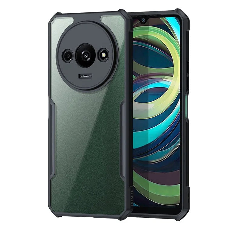 XUNDD For Xiaomi Redmi A3 Cell Phone Case Shockproof TPU+Acrylic Fall-proof Cover