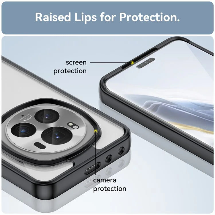 For Honor Magic6 Pro 5G TPU+Acrylic Case Transparent Back Phone Cover