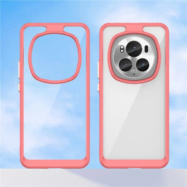 For Honor Magic6 Pro 5G TPU+Acrylic Case Transparent Back Phone Cover