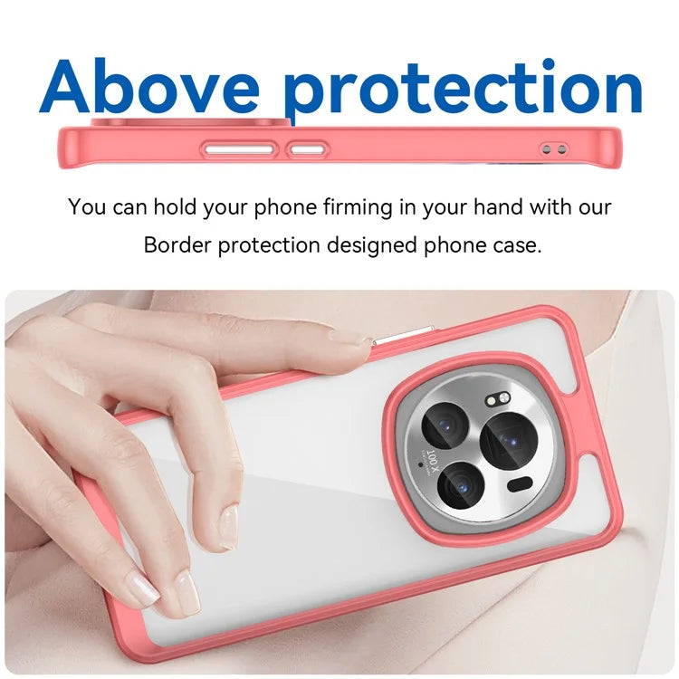 For Honor Magic6 Pro 5G TPU+Acrylic Case Transparent Back Phone Cover