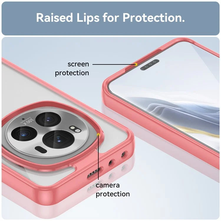 For Honor Magic6 Pro 5G TPU+Acrylic Case Transparent Back Phone Cover