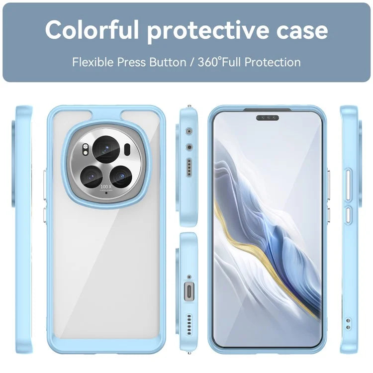 For Honor Magic6 Pro 5G TPU+Acrylic Case Transparent Back Phone Cover