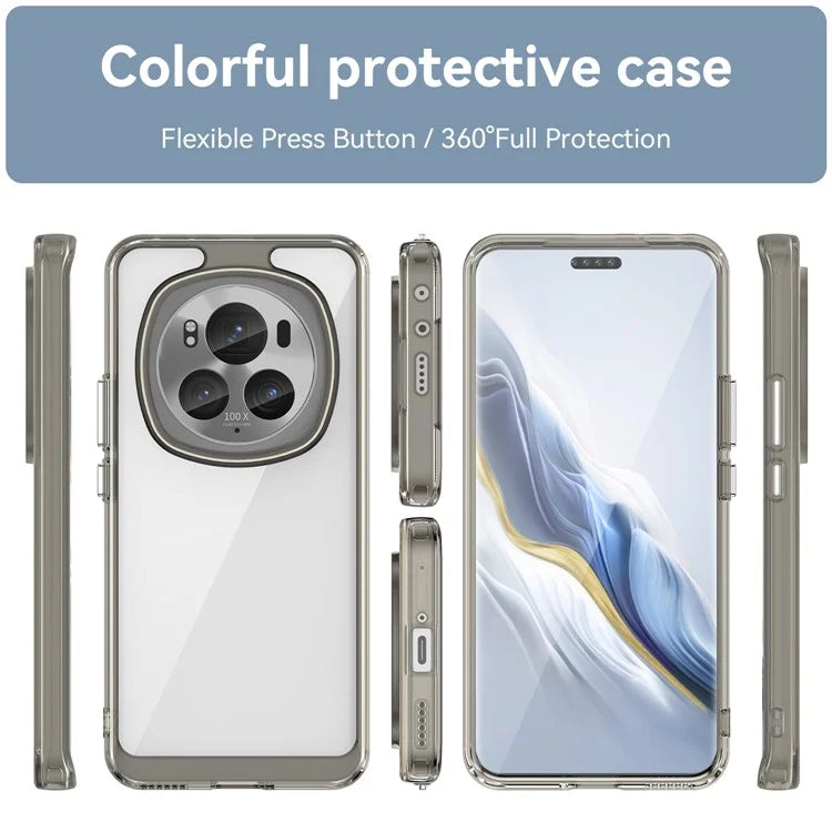 For Honor Magic6 Pro 5G TPU+Acrylic Case Transparent Back Phone Cover