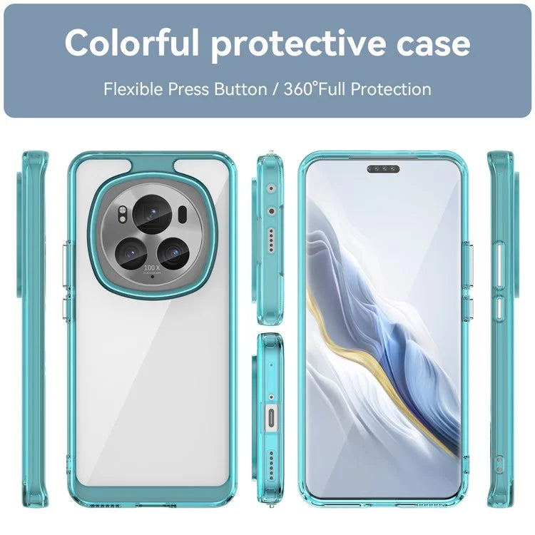 For Honor Magic6 Pro 5G TPU+Acrylic Case Transparent Back Phone Cover