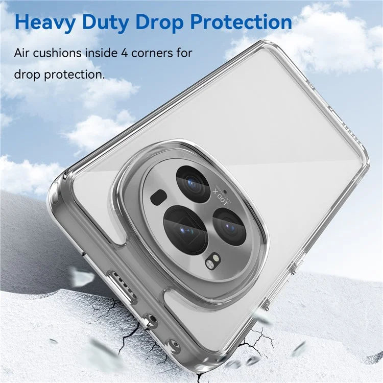 For Honor Magic6 Pro 5G TPU+Acrylic Case Transparent Back Phone Cover