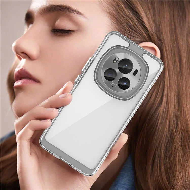 For Honor Magic6 Pro 5G TPU+Acrylic Case Transparent Back Phone Cover