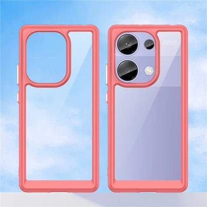 For Xiaomi Redmi Note 13 Pro 4G / Poco M6 Pro 4G Case TPU+Acrylic Clear Phone Cover