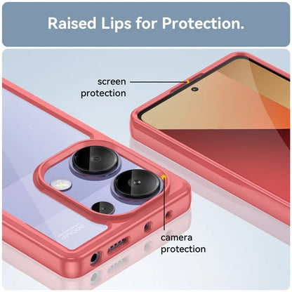 For Xiaomi Redmi Note 13 Pro 4G / Poco M6 Pro 4G Case TPU+Acrylic Clear Phone Cover