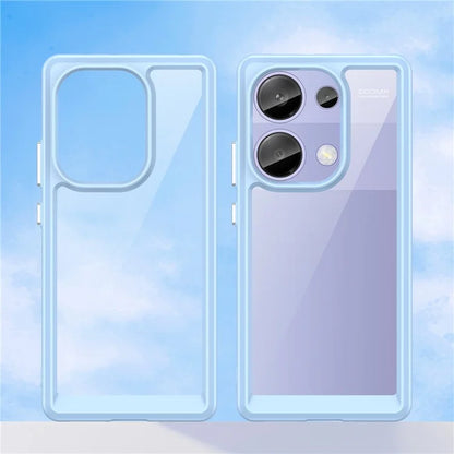 For Xiaomi Redmi Note 13 Pro 4G / Poco M6 Pro 4G Case TPU+Acrylic Clear Phone Cover