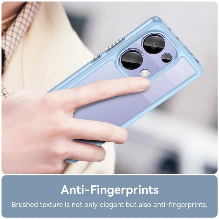 For Xiaomi Redmi Note 13 Pro 4G / Poco M6 Pro 4G Case TPU+Acrylic Clear Phone Cover