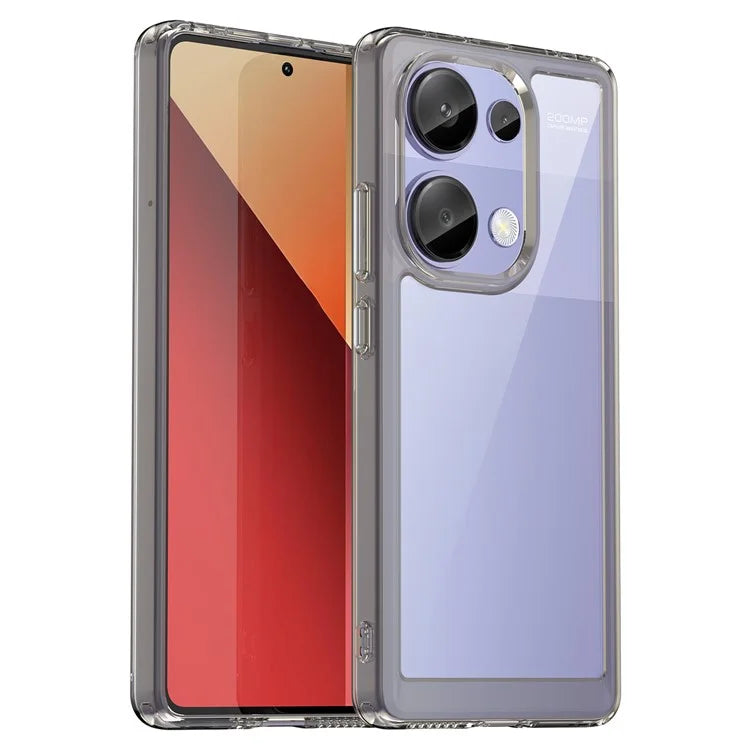 For Xiaomi Redmi Note 13 Pro 4G / Poco M6 Pro 4G Case TPU+Acrylic Clear Phone Cover
