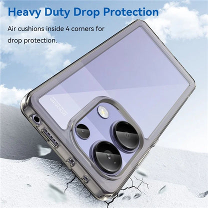 For Xiaomi Redmi Note 13 Pro 4G / Poco M6 Pro 4G Case TPU+Acrylic Clear Phone Cover