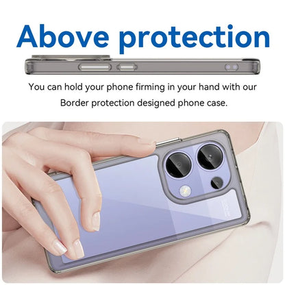 For Xiaomi Redmi Note 13 Pro 4G / Poco M6 Pro 4G Case TPU+Acrylic Clear Phone Cover