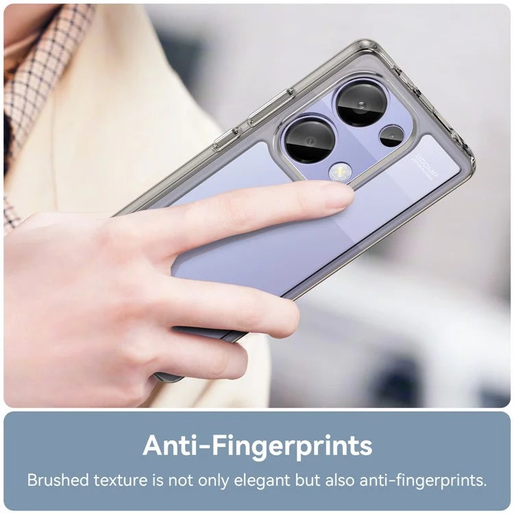 For Xiaomi Redmi Note 13 Pro 4G / Poco M6 Pro 4G Case TPU+Acrylic Clear Phone Cover