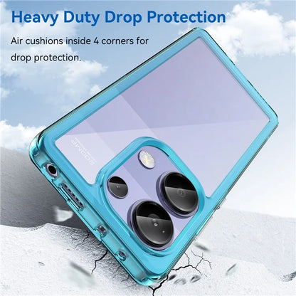 For Xiaomi Redmi Note 13 Pro 4G / Poco M6 Pro 4G Case TPU+Acrylic Clear Phone Cover