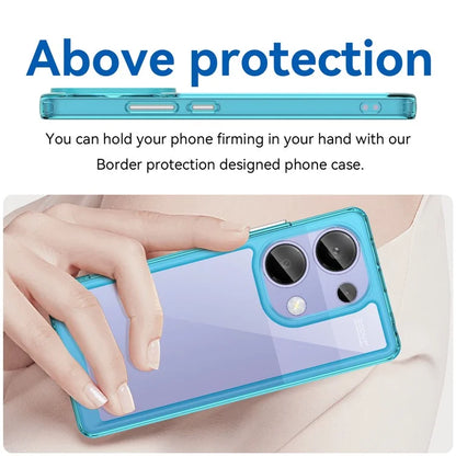 For Xiaomi Redmi Note 13 Pro 4G / Poco M6 Pro 4G Case TPU+Acrylic Clear Phone Cover