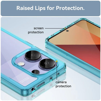 For Xiaomi Redmi Note 13 Pro 4G / Poco M6 Pro 4G Case TPU+Acrylic Clear Phone Cover