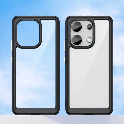 For Xiaomi Redmi Note 13 4G Case TPU + Acrylic Mobile Phone Protective Cover